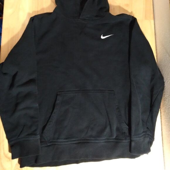 Vintage Nike Small Swoosh Logo Hoodie Sweatshirt - Picture 3 of 9